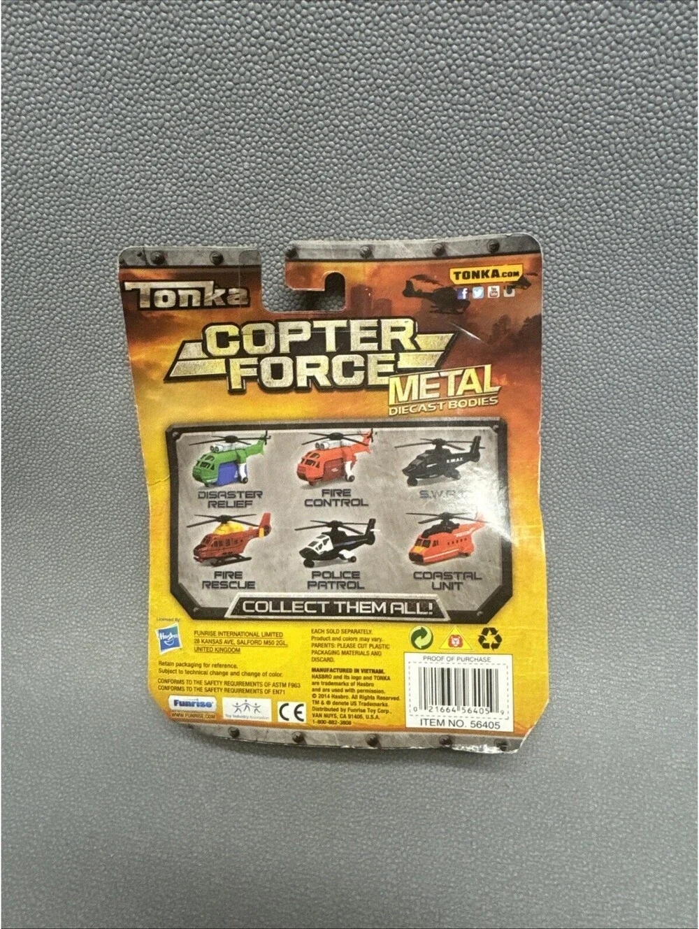 Tonka Metal SWAT Team Helicopter Lot Of 3 Copter Force 1/64 S.W.A.T. Not Mint